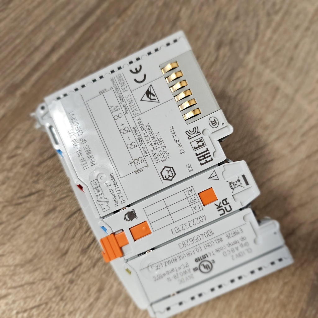 750-333 - Veldbuskoppelaar PROFIBUS-DP, D-sub, Wago