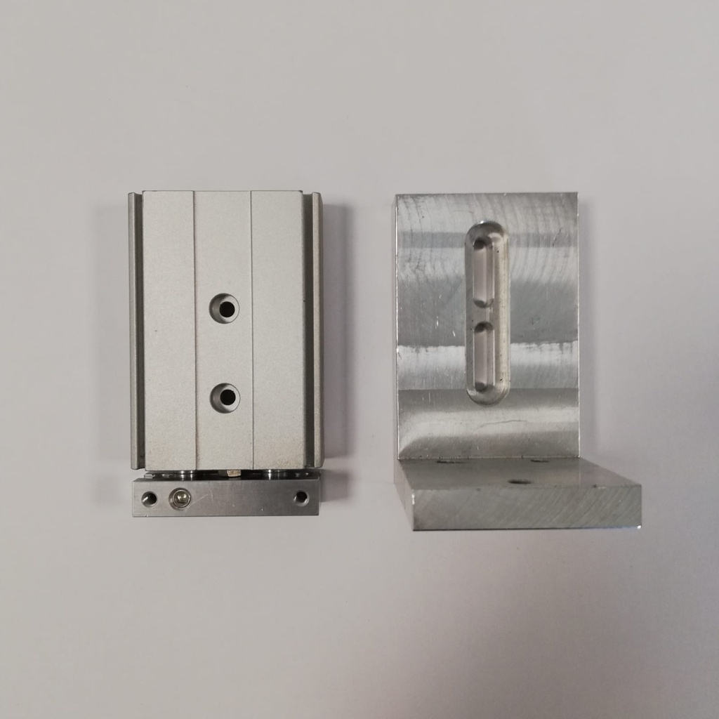 Ultrasonic ring knife bracket + SMC cylinder