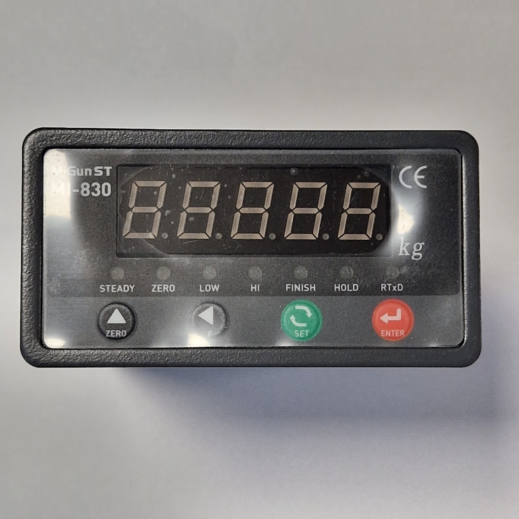 Weegversterker MI830 met RS422 optie v.4.02 (Wooshinfa COMPO3400)