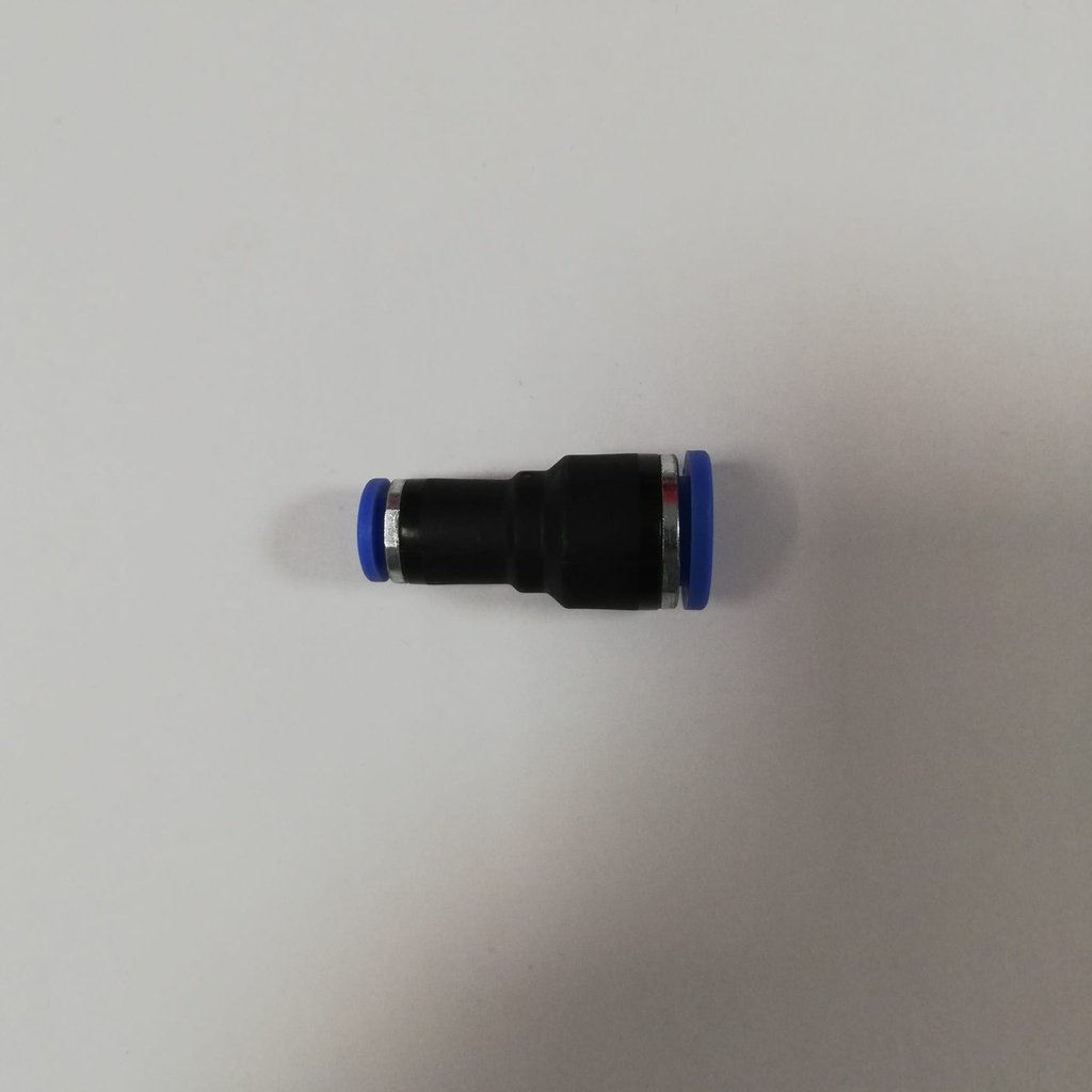 Rechte stekkeraansluiting 10 mm-8 mm, IQS-Standard