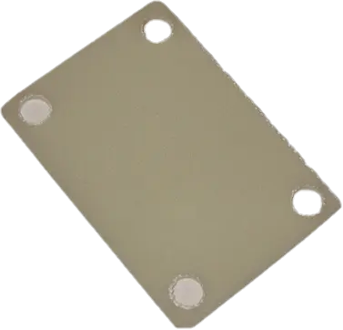 Einstellplatte für Vibrationsrinne