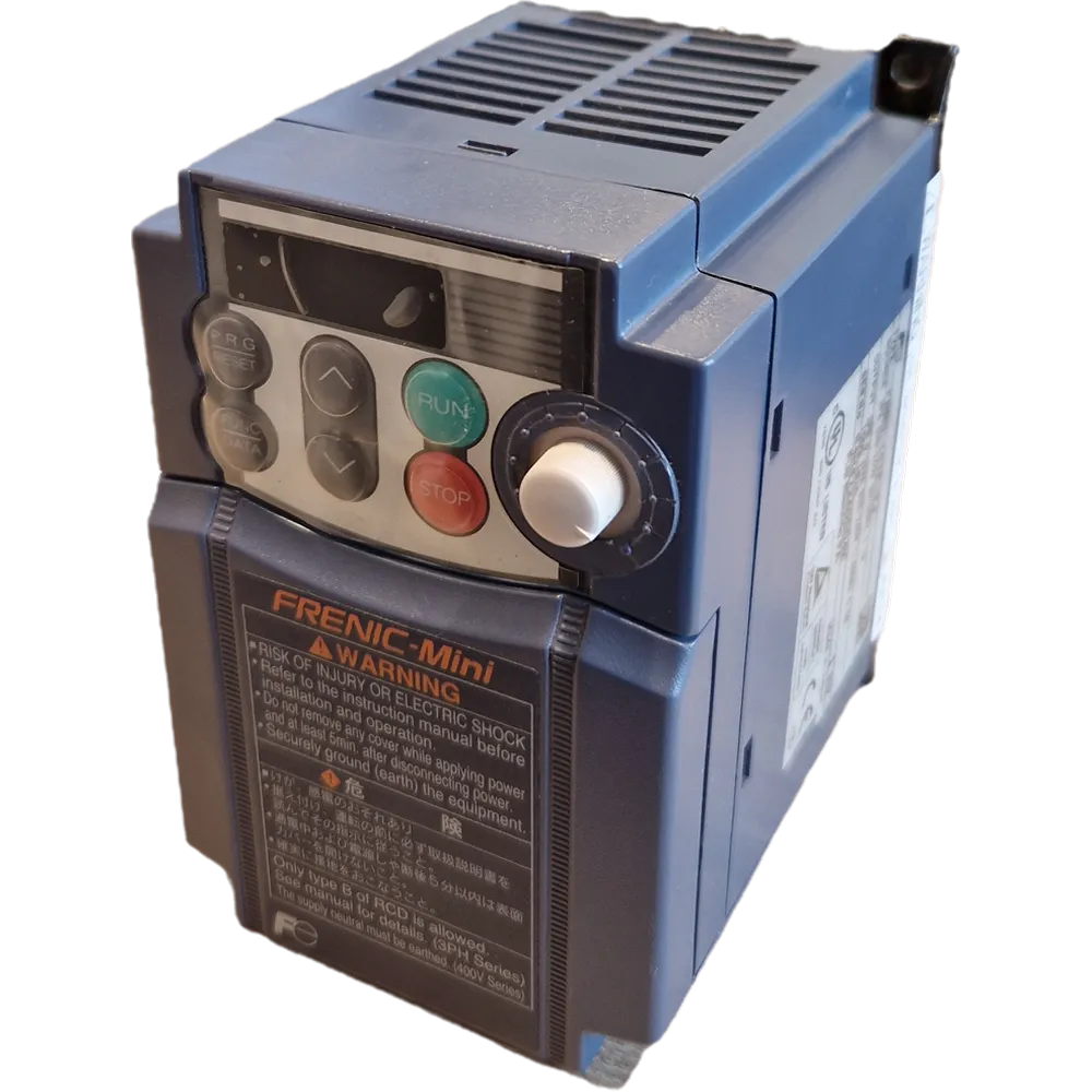 [TN01934] Fuji Electric FRENIC-Mini FRN0.1C1E-2J Frequenzumrichter - 3-Phasig 200-240V 0,3 kVA
