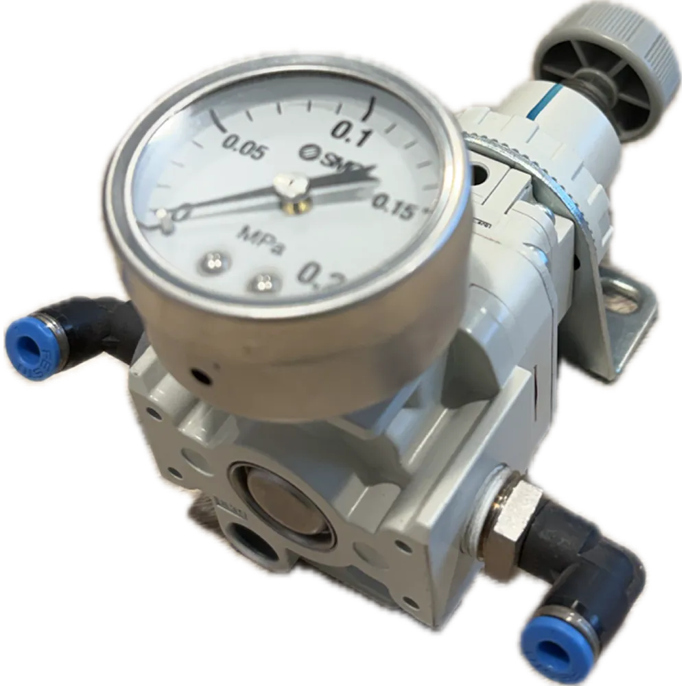 SMC IR2010-F02-A precision air pressure regulator
