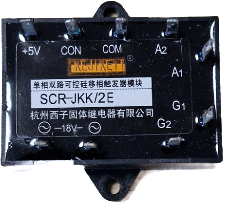 [TN00519] Modulo trigger di sfasamento SCR-JKK/2E