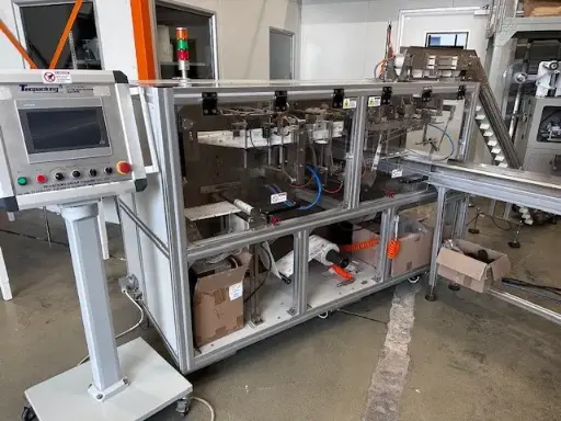 [TN01261] DXDCT-W140 outer enveloppe packing machine second hand