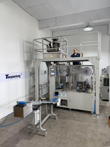 [TN01828] TP-S100 Automatische Hoge snelheid piramide theezakjes verpakkingsmachine  met lage invoer (kopie)